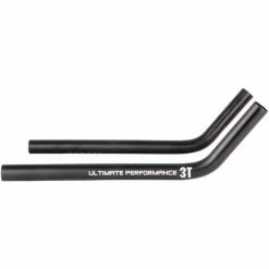 Rubans de cintre Soldes -Rubans de cintre Soldes 3T Team Short Ski Bend Carbon Extensions Aero Bars Matt Black 6110DICQ11H
