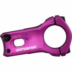 Potence Spank Split -Rubans de cintre Soldes 4710155960338 SPLIT STEM 48mm PURPLE SIDE 1800x1800