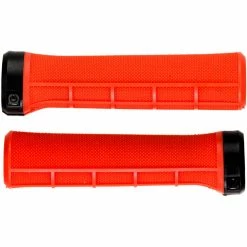 Poignées Brand-X Lock-On (demi-gaufrage) 27 Poignées Brand-X Lock-On (demi-gaufrage) -Rubans de cintre Soldes Brand X Half Waffle Lock On Handlebar Grips Bar Grips Red BXHWLOHGRED VLG1812A20