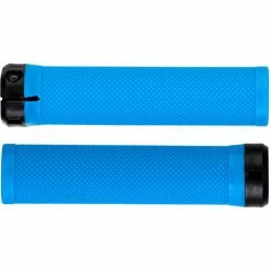 Poignées Brand-X Knurled Lock On 19 Poignées Brand-X Knurled Lock On -Rubans de cintre Soldes Brand X Knurled Lock On Handlebar Grips Bar Grips Blue BXKLOHGBLU VLG 1883D2A25 0