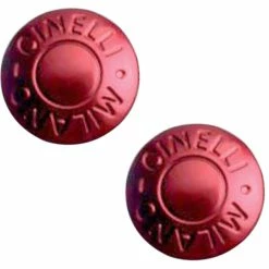 Embouts De Cintre Cinelli Milano (route) -Rubans de cintre Soldes Cinelli Milano Road Handlebar End Plugs Bar Ends Red CNA55R