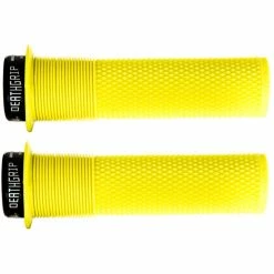 Poignée DMR Brendog Death -Rubans de cintre Soldes DMR Brendog Death Grip Bar Grips Fluo Yellow DMR G BREN THIN FY 0