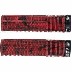Poignées DMR Brendog Death Grip (sans Bride) 32 Poignées DMR Brendog Death Grip (sans Bride) -Rubans de cintre Soldes DMR Brendog Death Grip Flangless Bar Grips Marble Red DMR G BREN2 THICK MR
