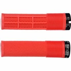 Poignées DMR Brendog Death Grip (sans Bride) 23 Poignées DMR Brendog Death Grip (sans Bride) -Rubans de cintre Soldes DMR Brendog Death Grip Flangless Bar Grips Red DMR G BREN2 THICK R 4