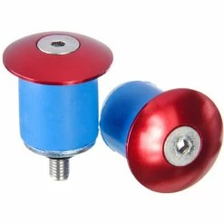 Embouts De Cintre LifeLine (alliage, à Visser) 9 Embouts De Cintre LifeLine (alliage, à Visser) -Rubans de cintre Soldes LifeLine Alloy Screw In Bar End Plugs Bar Ends Red NotSet 251500441