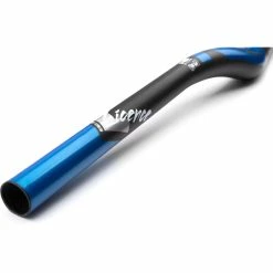NS Bikes Licence Carbon Bars -Rubans de cintre Soldes NS Bikes Licence Carbon Bars Riser Handlebars Blue Blue NotSet NSP 3632