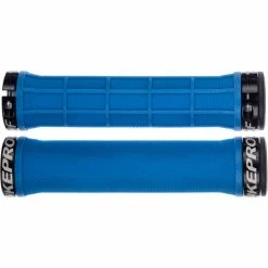Poignées Nukeproof Neutron Half Waffle Lock On -Rubans de cintre Soldes Nukeproof Neutron Half Waffle Lock On Grip Bar Grips Blue NotSet 5056097003481 0