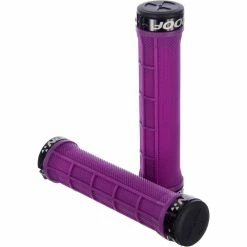 Poignées Nukeproof Neutron Half Waffle Lock On -Rubans de cintre Soldes Nukeproof Neutron Half Waffle Lock On Grip Bar Grips Purple NotSet 5056097003511
