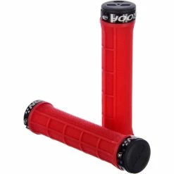 Poignées Nukeproof Neutron Half Waffle Lock On -Rubans de cintre Soldes Nukeproof Neutron Half Waffle Lock On Grip Bar Grips Red NotSet 5056097003474