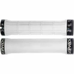 Poignées Nukeproof Neutron Half Waffle Lock On -Rubans de cintre Soldes Nukeproof Neutron Half Waffle Lock On Grip Bar Grips White NotSet 0