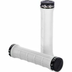 Poignées Nukeproof Neutron Half Waffle Lock On -Rubans de cintre Soldes Nukeproof Neutron Half Waffle Lock On Grip Bar Grips White NotSet