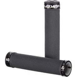 Poignées Nukeproof Neutron Knurled Lock On -Rubans de cintre Soldes Nukeproof Neutron Knurled Lock On Grip Bar Grips Grey NotSet 5056097003450 1