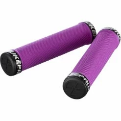 Poignées Nukeproof Neutron Knurled Lock On -Rubans de cintre Soldes Nukeproof Neutron Knurled Lock On Grip Bar Grips Purple NotSet 5056097003467 0
