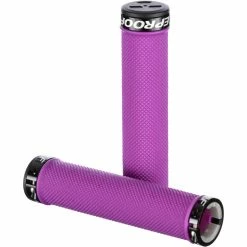 Poignées Nukeproof Neutron Knurled Lock On -Rubans de cintre Soldes Nukeproof Neutron Knurled Lock On Grip Bar Grips Purple NotSet 5056097003467 1
