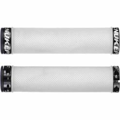 Poignées Nukeproof Neutron Knurled Lock On -Rubans de cintre Soldes Nukeproof Neutron Knurled Lock On Grip Bar Grips White NotSet NP15GRPELMKNWHT 2