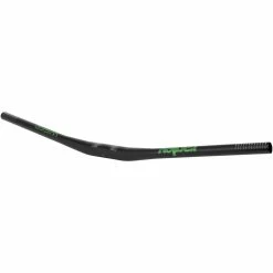 Cintre Ragley Wiser (alliage) -Rubans de cintre Soldes Nukeproof Wiser Alloy Handlebar Riser Handlebars Black Green RAGAL80012318GRN 0