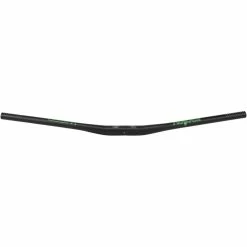 Cintre Ragley Wiser (alliage) -Rubans de cintre Soldes Nukeproof Wiser Alloy Handlebar Riser Handlebars Black Green RAGAL80012318GRN