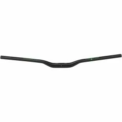 Cintre Ragley Wiser (alliage) -Rubans de cintre Soldes Nukeproof Wiser Alloy Handlebar Riser Handlebars Black Green RAGAL80025318GRN