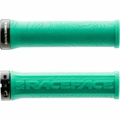 Poignées Race Face Half Nelson Lock-on -Rubans de cintre Soldes Race Face Half Nelson Lock on Grips Bar Grips Turquoise AC990065