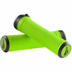 SDG Slater Lock-On Grip 8 SDG Slater Lock-On Grip -Rubans de cintre Soldes SDG Slater Lock On Grip Bar Grips Neon Green SDG S4742