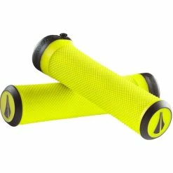 SDG Slater Lock-On Grip 9 SDG Slater Lock-On Grip -Rubans de cintre Soldes SDG Slater Lock On Grip Bar Grips Neon Yellow SDG S4743