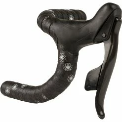 Silca Fiore 2.5mm Bar Tape -Rubans de cintre Soldes Silca Fiore 2 5mm Bar Tape Bar Tape Black White SIAMAC007ASY0100 0