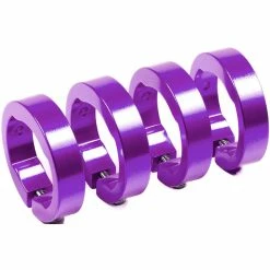 Sixpack Racing Lock-On Clamp Rings -Rubans de cintre Soldes Sixpack Racing Lock On Clamp Rings Bar Grips Purple NotSet 200005 CLAMPRING 0