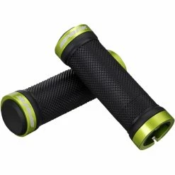 Spank Spoon Grom Kids Bike Grips -Rubans de cintre Soldes Spank Spoon Grom Kids Grips Internal Black Green NotSet E05001PBKV71SPK 0