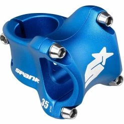 Spank Spike Race 2 Stem 24 Spank Spike Race 2 Stem -Rubans de cintre Soldes prod184431 Blue NE 02